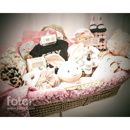 The Bellini Baby Basket (Girl) The Bellini Baby Basket (Girl)