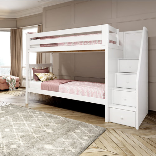 JACKPOT-DELUXE Jackpot Deluxe Sunderland Twin over Twin Staircase Bunk JACKPOT-DELUXE Jackpot Deluxe Sunderland Twin over Twin Staircase Bunk