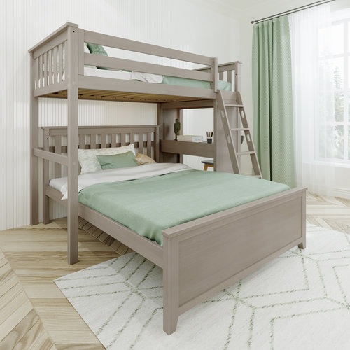 JACKPOT-DELUXE Jackpot Deluxe Canterbury Loft Bed Study + Full Bed JACKPOT-DELUXE Jackpot Deluxe Canterbury Loft Bed Study + Full Bed