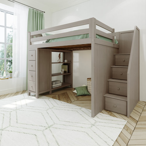 JACKPOT-DELUXE Jackpot Deluxe Cheltenham Full Size Loft with Staircase + Storage JACKPOT-DELUXE Jackpot Deluxe Cheltenham Full Size Loft with Staircase + Storage
