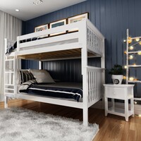 Jackpot Deluxe Cambridge Full over Full Bunk with Angle Ladder