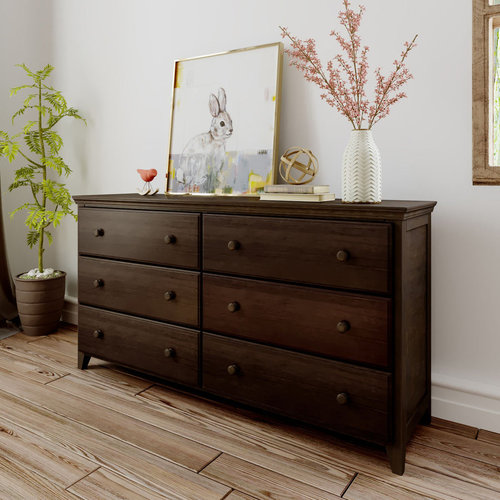 JACKPOT-DELUXE Jackpot Deluxe 6-Drawer Dresser JACKPOT-DELUXE Jackpot Deluxe 6-Drawer Dresser