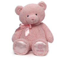 GUND My First Teddy Pink 18
