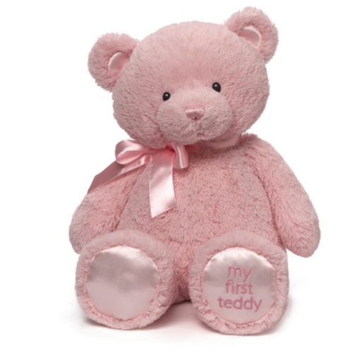 GUND GUND My First Teddy Pink 18 GUND GUND My First Teddy Pink 18