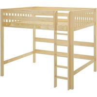 Maxtrix Queen High Loft Bed with Ladder