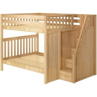 Maxtrix Queen Bunk Bed with Stairs