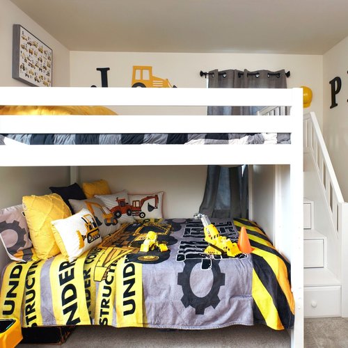 Maxtrix Full Medium Bunk Bed with Stairs Maxtrix Full Medium Bunk Bed with Stairs