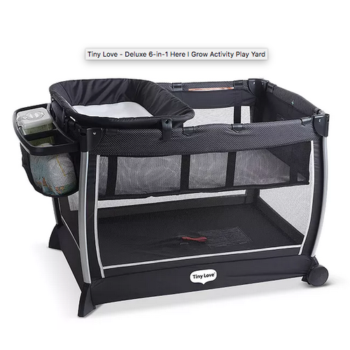 TINY LOVE Tiny Love Deluxe 6 in 1 Here I Grow Deluxe Play Yard TINY LOVE Tiny Love Deluxe 6 in 1 Here I Grow Deluxe Play Yard