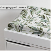 Babyletto Olive Branches Quilted Muslin Changing Cover