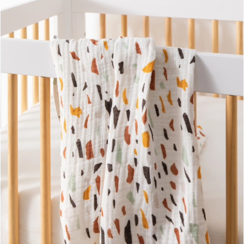 BABYLETTO Babyletto Terrazzo Muslin Swaddle BABYLETTO Babyletto Terrazzo Muslin Swaddle