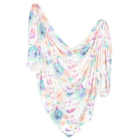 Copper Pearl Knit Swaddle Blanket | Bloom