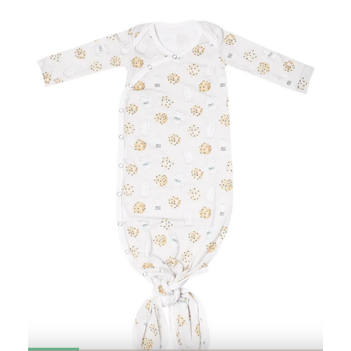 COPPER PEARL Copper Pearl Newborn Knotted Gown | Chip COPPER PEARL Copper Pearl Newborn Knotted Gown | Chip