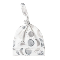 Copper Pearl Top Knot Hat 0-4 Months | Eclipse