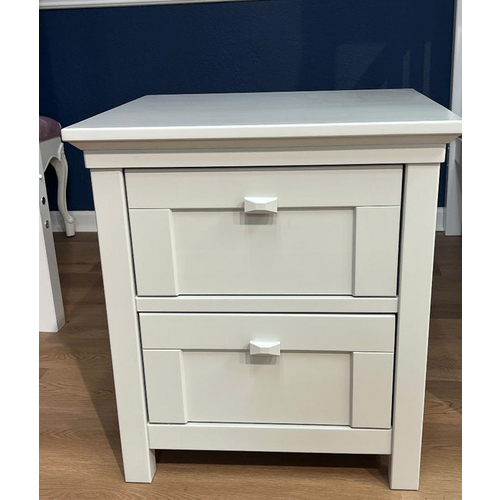FLOOR SAMPLE Romina Karisma Nightstand Dove Standard FLOOR SAMPLE Romina Karisma Nightstand Dove Standard
