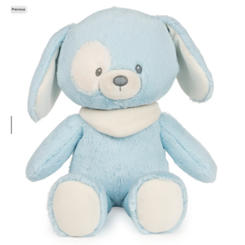 GUND GUND 100% Recycled Puppy, Blue 13 in GUND GUND 100% Recycled Puppy, Blue 13 in