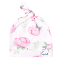 Copper Pearl Top Knot Hat 0-4 Months | Grace