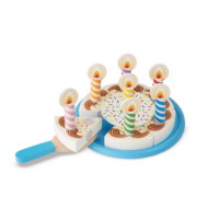 Melissa and Doug Birthday Party Wooden Play Food