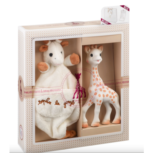 vul Sophie plus Plush Comforter w Paci Holder vul Sophie plus Plush Comforter w Paci Holder
