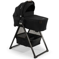 Nuna SWIV & TRIV series Bassinet + Stand Caviar