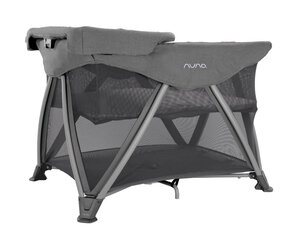Nuna Sena Aire Playard with Zip-Off Bassinet Changer Bellini