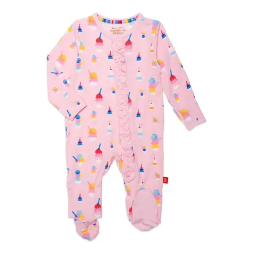 MAGNETIC ME Magnetic Me Pink Sundae Funday Modal Magnetic Parent Favorite Footie MAGNETIC ME Magnetic Me Pink Sundae Funday Modal Magnetic Parent Favorite Footie