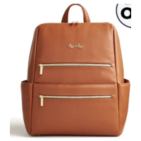 Itzy Ritzy  Eras Backpack™ Diaper Bag | Cognac