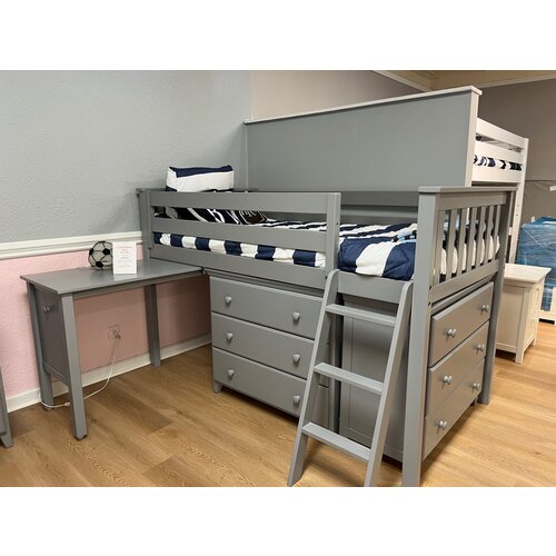 WINDSOR Twin Loft Bed Floor Sample 50% Off WINDSOR Twin Loft Bed Floor Sample 50% Off