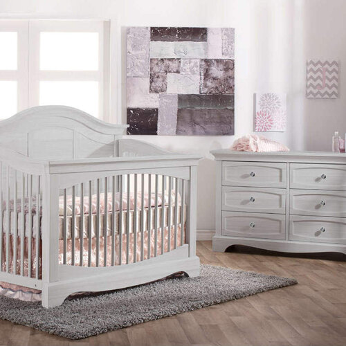 PALI Pali Enna Forever Crib + Double Dresser Set PALI Pali Enna Forever Crib + Double Dresser Set