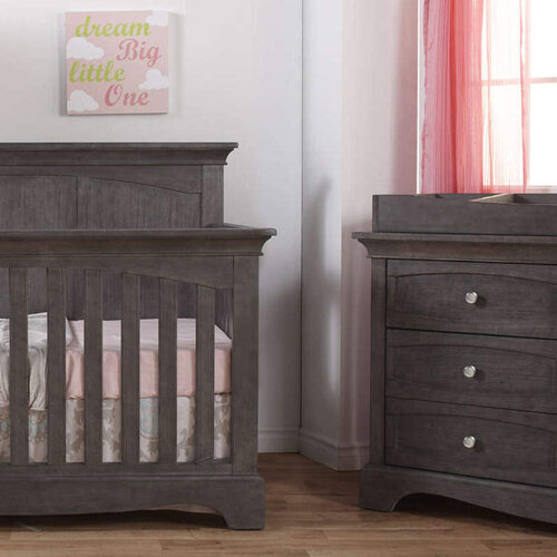 PALI Pali Ragusa Forever Crib + Double Dresser Set PALI Pali Ragusa Forever Crib + Double Dresser Set