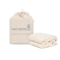 Naturpedic Waterproof Full Fitted Pad Natural 53" x 75