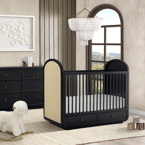 Bellini Bellini Aspen 4-In-1 Convertible Crib with Underdrawer Bellini Bellini Aspen 4-In-1 Convertible Crib with Underdrawer