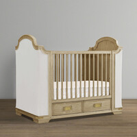 Bellini Paris 4-In-1 Convertible Crib With Underdrawer