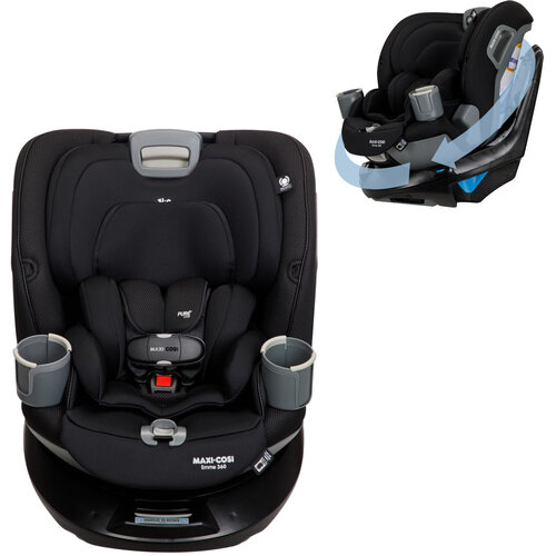 MAXI-COSI Maxi-Cosi Emme 360° Rotating All-in-One Convertible Car Seat MAXI-COSI Maxi-Cosi Emme 360° Rotating All-in-One Convertible Car Seat