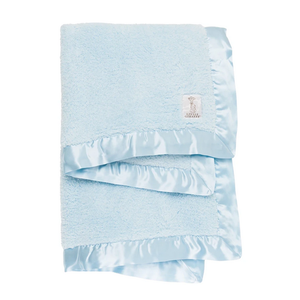 Little Giraffe Chenille Baby Blanket 29 x 35 Light Blue Bellini Baby and Teen Furniture