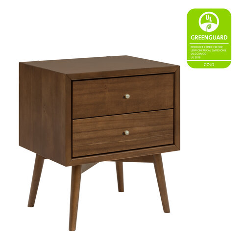 BABYLETTO Babyletto Palma Nightstand Natural Walnut BABYLETTO Babyletto Palma Nightstand Natural Walnut