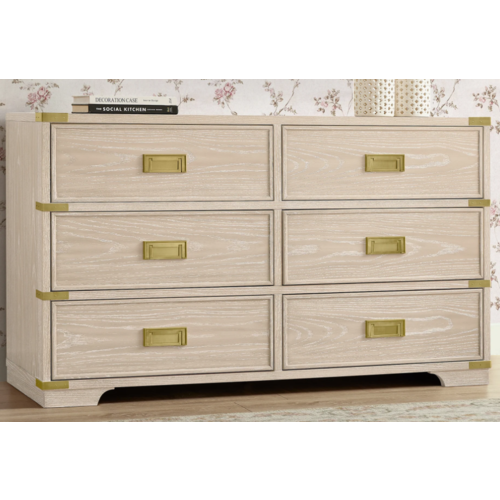 Bellini Bellini Paris 6 Drawer Dresser Bellini Bellini Paris 6 Drawer Dresser