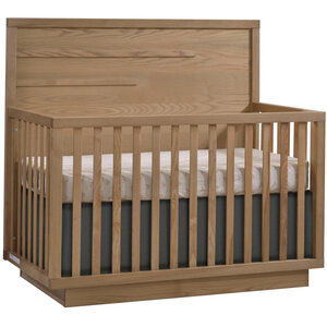 NATART Natart Como Signature 5-in-1 Convertible Crib with Horizontal Moulding