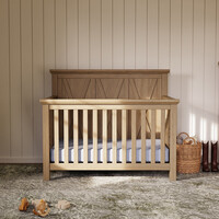 Monogram by Namesake Emory Farmhouse 4-in-1 Convertible Crib