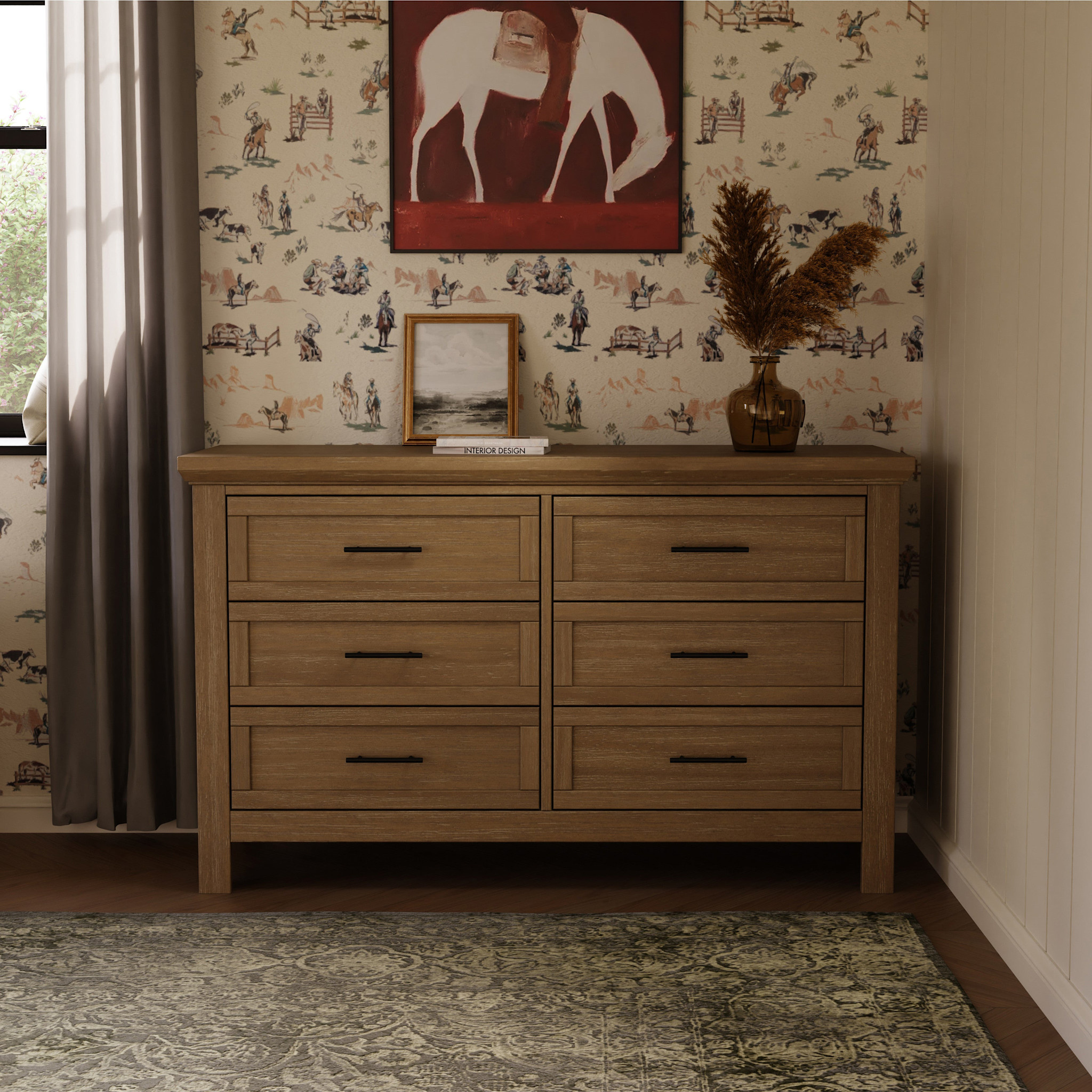 Monogram by Namesake Emory Farmhouse 6-Drawer Dresser - Best Place To ...