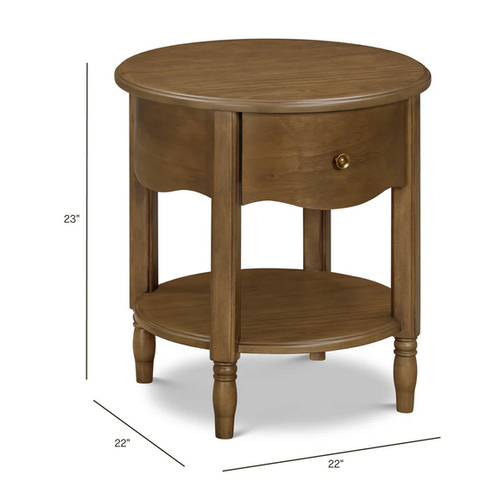 Namesake Namesake Liberty Assembled Nightstand in Natural Walnut