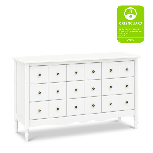Namesake Namesake Liberty 9 Drawer Dresser Assembled in Warm White