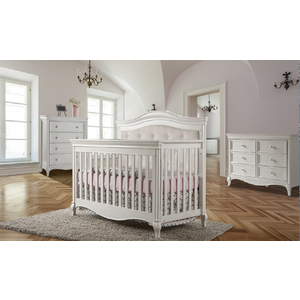 PALI Pali Diamante Forever Crib in Vintage White PALI Pali Diamante Forever Crib in Vintage White