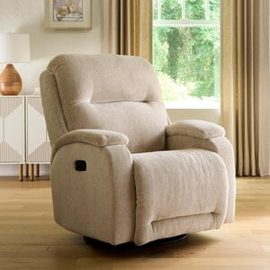 Storytime Storytime Maverly Power Cozzia Swivel Glide Recliner with Heat & Massage