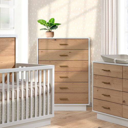 NATART Natart Como Naturale 5-Drawer Tall Chest