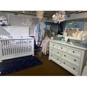 Solvang Crib/ Dresser Floor Sample 50% Off