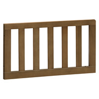 Monogram Toddler Bed Conversion Kit in Walnut Driftwood