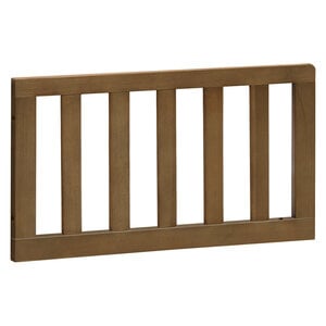 Monogram by Namesake Monogram Toddler Bed Conversion Kit in Walnut Driftwood