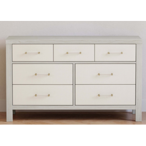 ELOISE Double Dresser White Driftwood FLOOR SAMPLE 40% OFF