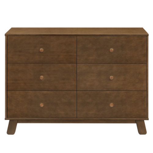 BABYLETTO Babyletto Hudson Modern 6-Drawer Assembled Double Dresser