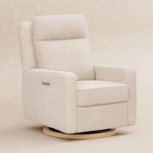 BABYLETTO Babyletto Sigi Pro Power Recliner & Swivel Glider with Power Adjustable Headrest & Lumbar Support